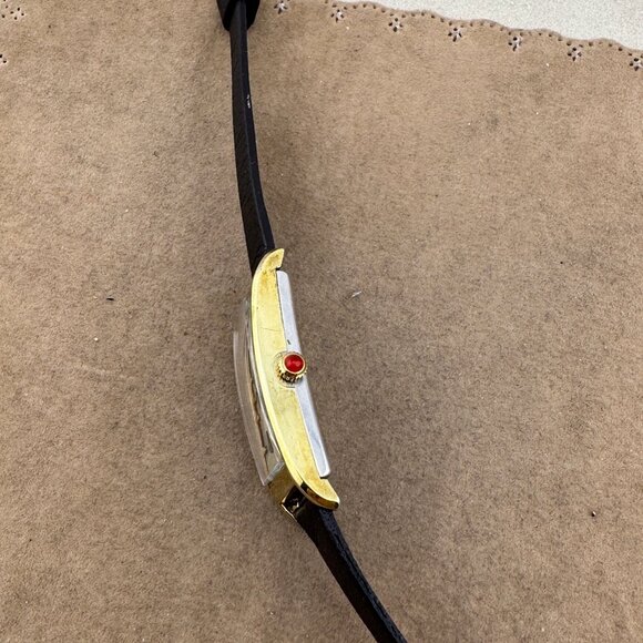 Vintage Swiss Watch by Valdean 20 Micron 18K Gold Plated Watch Runs - Picture 4 of 7